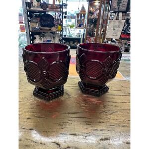 Vintage Avon Cape Cod Short Footed Glasses 2 available